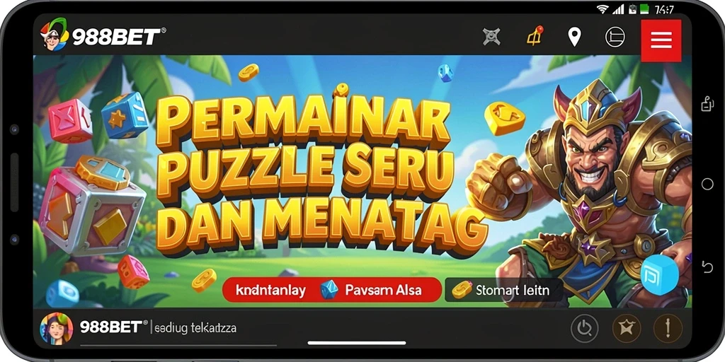 Tampilan gameplay menantang dari 988BET dalam genre Puzzle.