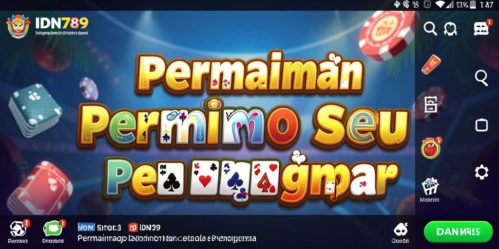 Tampilan menarik dari gameplay Domino di IDN789 dengan pengalaman yang seru.