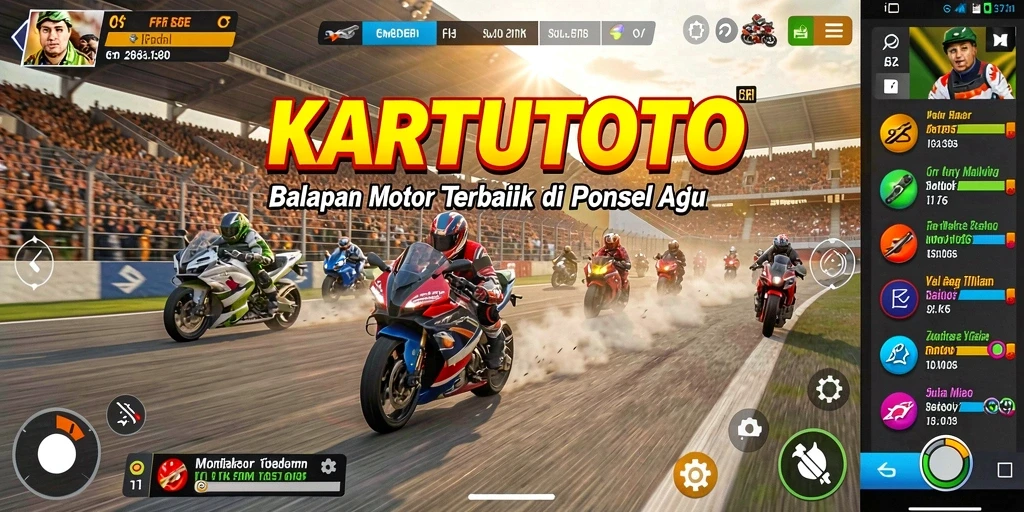 Tampilan gameplay KARTUTOTO yang seru dan mendebarkan.