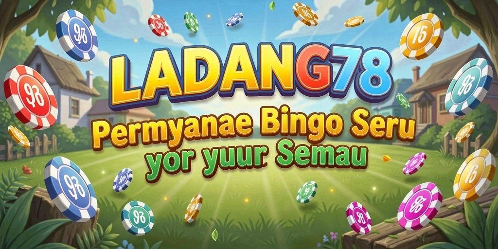 Tampilan seru gameplay Bingo di LADANG78.