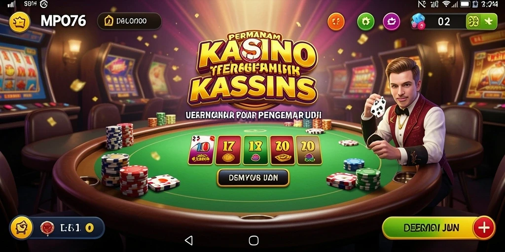 Screenshot MPO76 yang menampilkan gameplay seru di kasino.