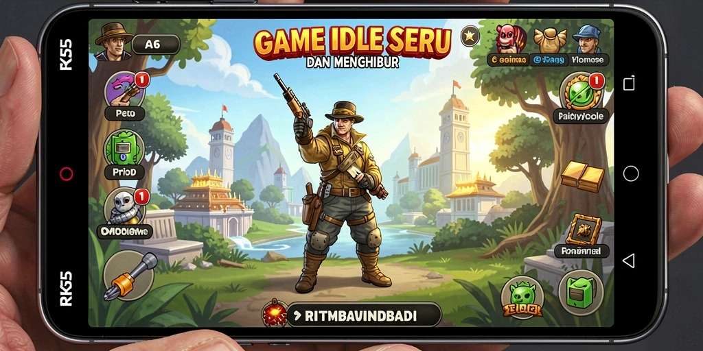 Tampilan gameplay <strong>RK55</strong> yang menarik dan memikat.
